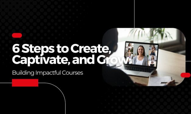 6 Steps to Create, Captivate, and Grow: Building Impactful Courses