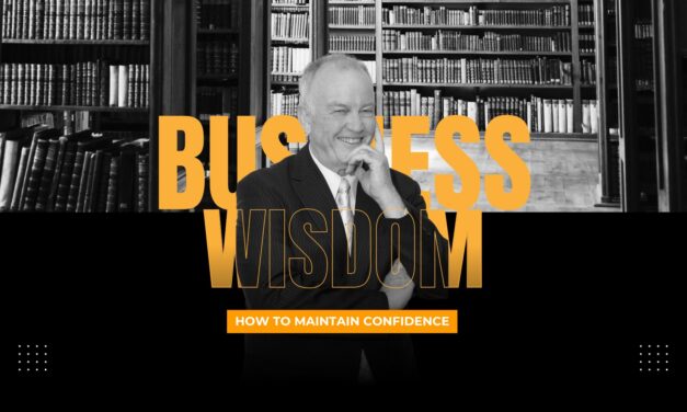 How to Maintain Confidence