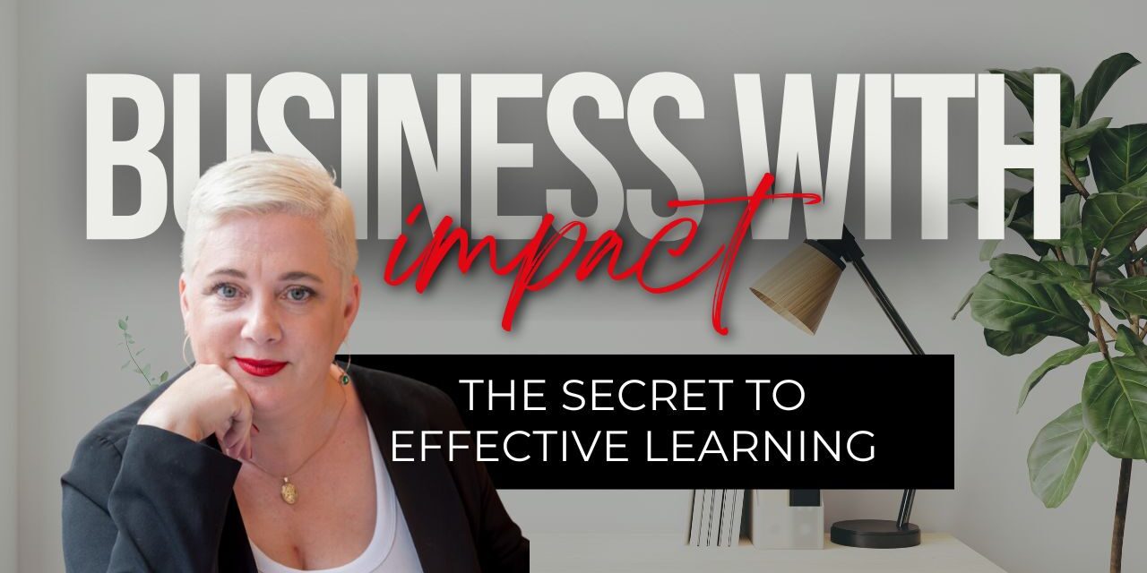The Secret to Effective Learning